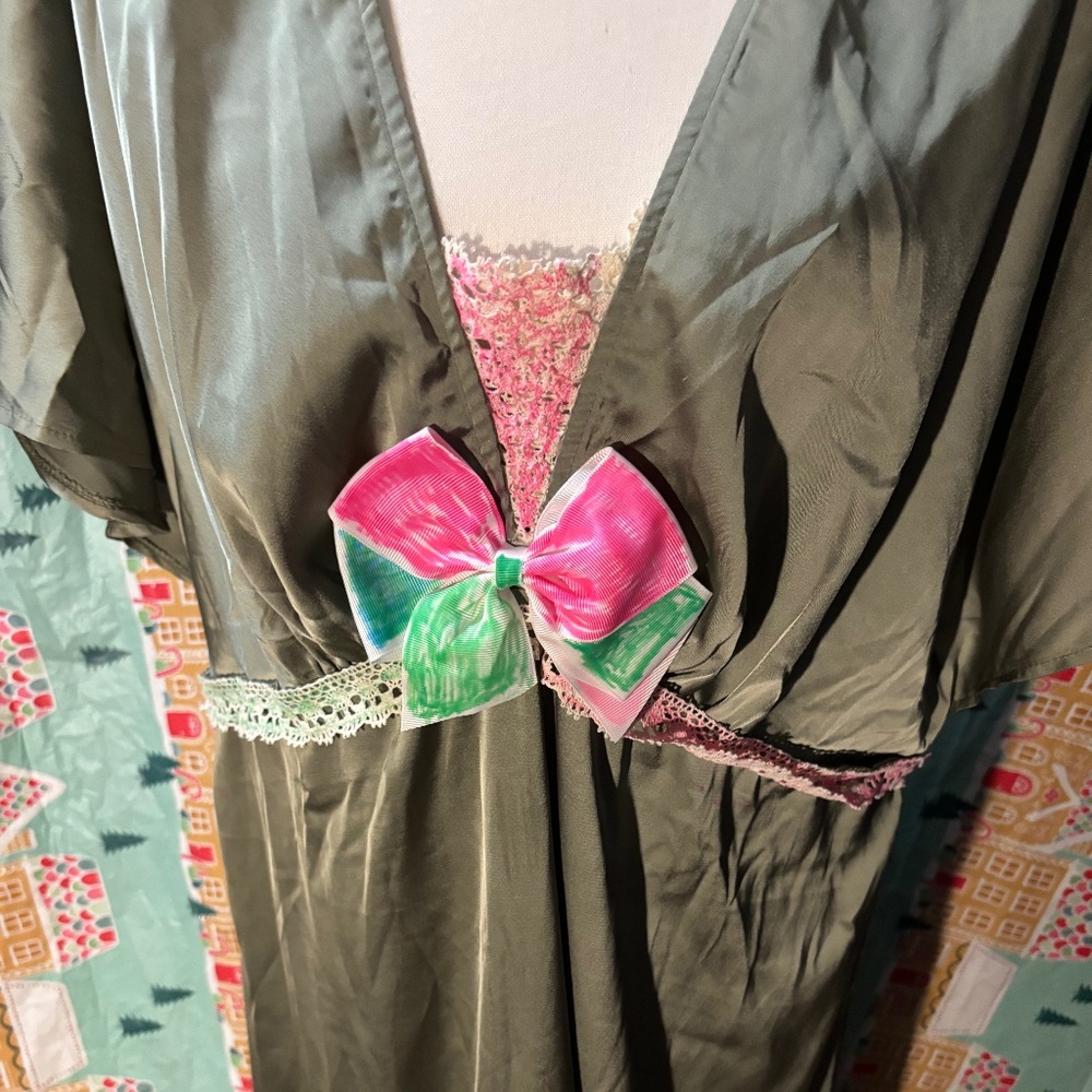 SHEIN GReen Dress
